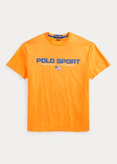 Polo Ralph Lauren Classic Fit Polo Sport T Shirt Herre Danmark (NVTOM9685)